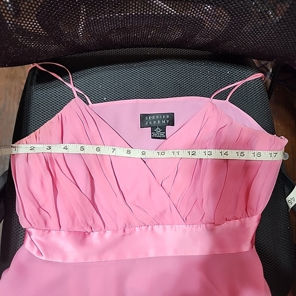 Spencer Jeremy 100% Silk Barbie Pink Tank. Size Large - Picture 3 of 6